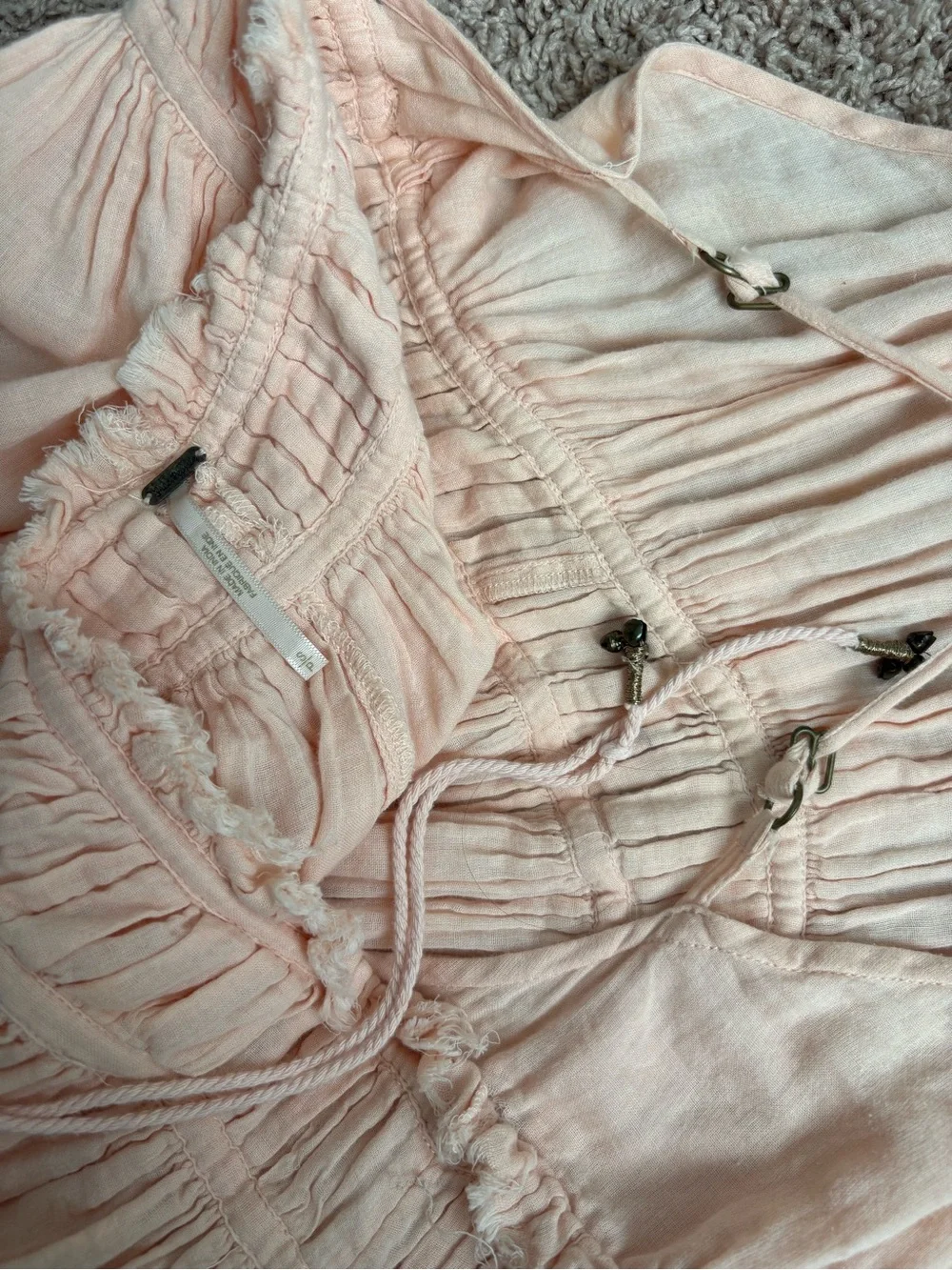 Free People Santa Maria Maxi Dress Small - Picture 9 of 14